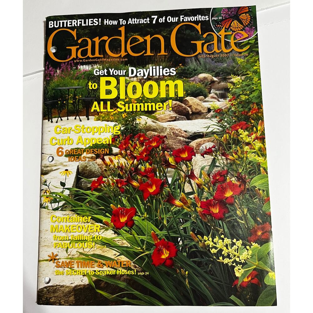 Garden Gate Gardening Back Issues July/August 2007 Issue 76